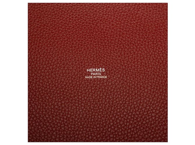Hermès Beige Toile und Clemence Pursangle Tote - Ansicht 5