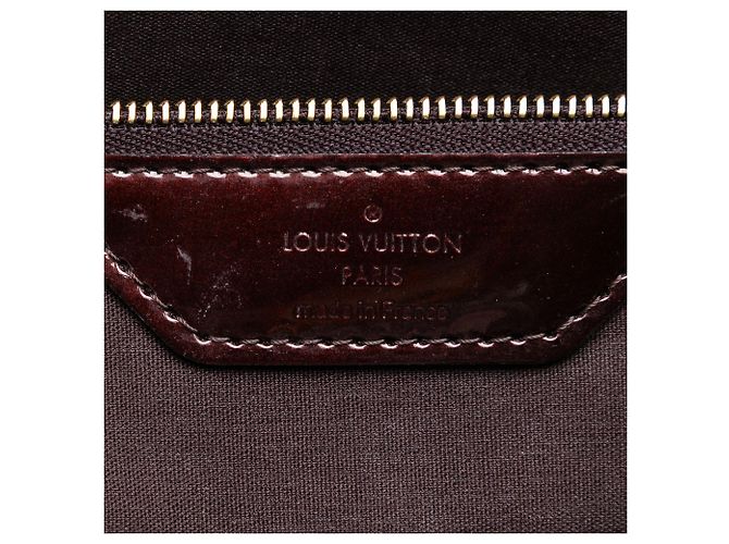 Louis Vuitton Borsa Wilshire GM in Vernis Monogram Viola Porpora - vista 5