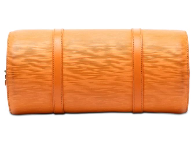Louis Vuitton Soufflot Arancione Epi - vista 3