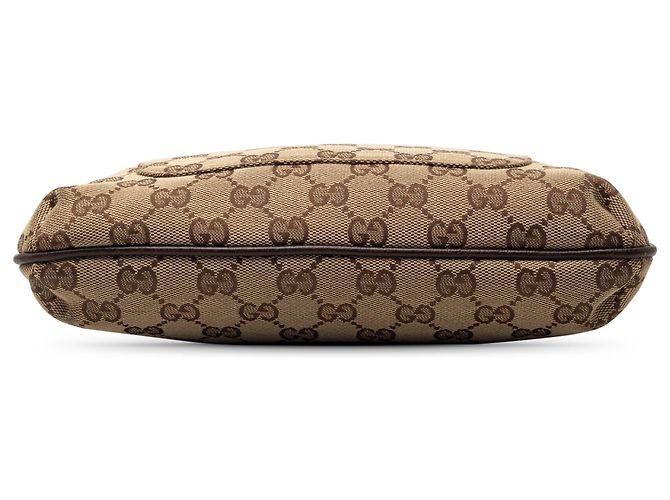 Gucci Beiger GG Canvas Umhängetasche - Ansicht 3