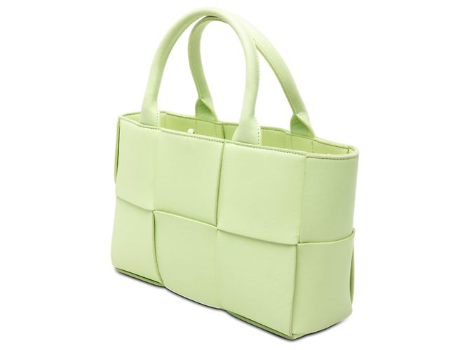 Bottega Veneta Borsa Arco Maxi Intrecciato Mini Nappa Verde - vista 2