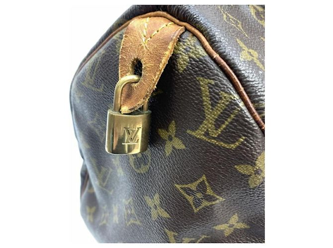Borsa Louis Vuitton Monogram Speedy 30 - vista 5