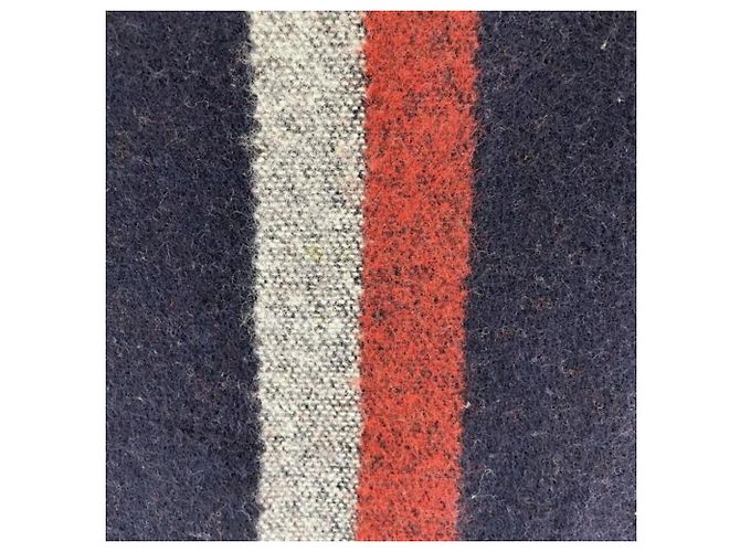 Sciarpa LV City di Louis Vuitton Rosso Blu navy - vista 10