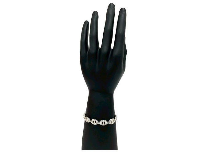 Hermès HERMES Bracciale Chaine d'Ancre Enchainée Argento - vista 2