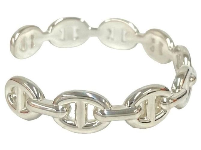 Hermès HERMES Bracciale Chaine d'Ancre Enchainée Argento - vista 5