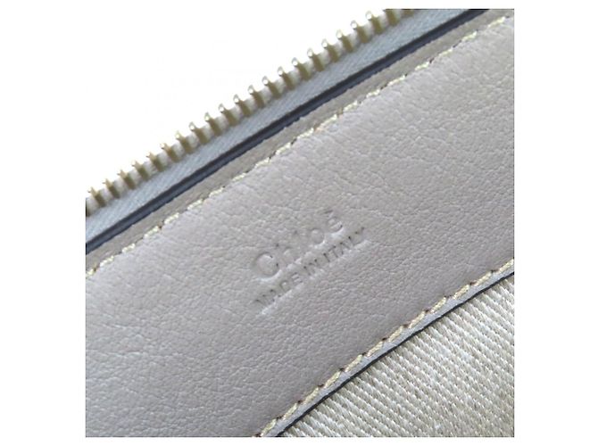 Chloé Edith Mini Borsa - Borsa in pelle grigia Marrone - vista 11