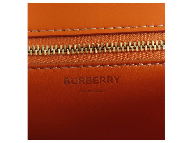Clutch/ Borsa a Spalla Burberry TB Hardware 2 in 1 Arancione - vista 11