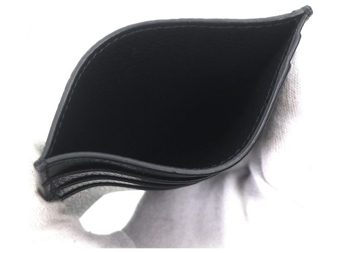 Gucci Leather Card Case in Black - view 4