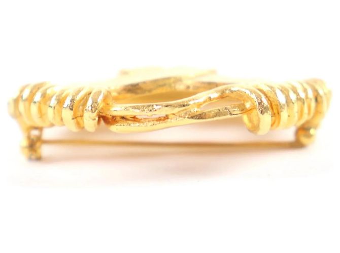Spilla a spirale Coco Mark Vintage 94P di Chanel D'oro - vista 5