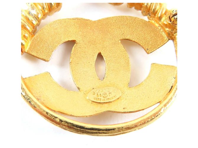 Spilla a spirale Coco Mark Vintage 94P di Chanel D'oro - vista 7