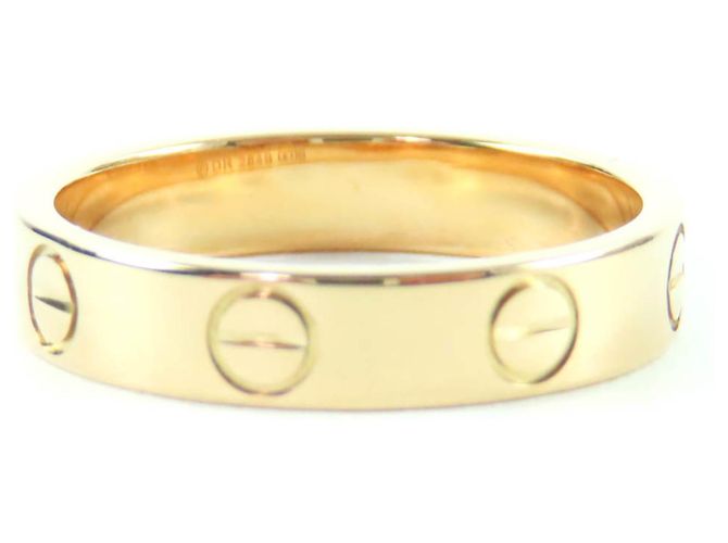 Anello in oro rosa Cartier Love D'oro - vista 2