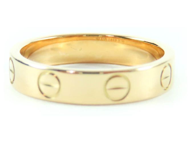 Anello in oro rosa Cartier Love D'oro - vista 3