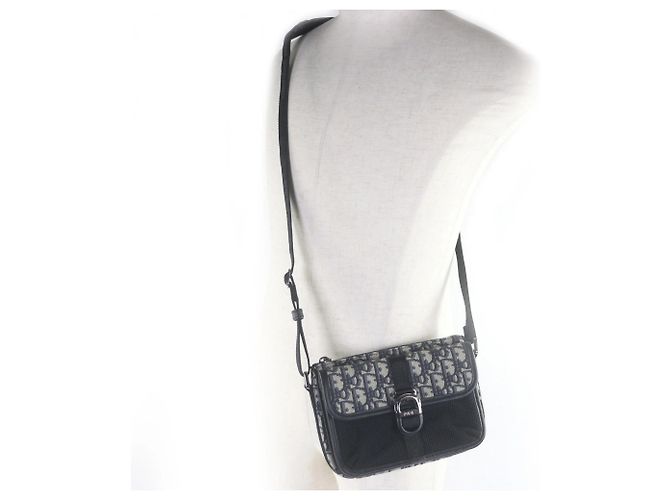 Christian Dior Borsa a Spalla Dior Homme Beige - vista 2
