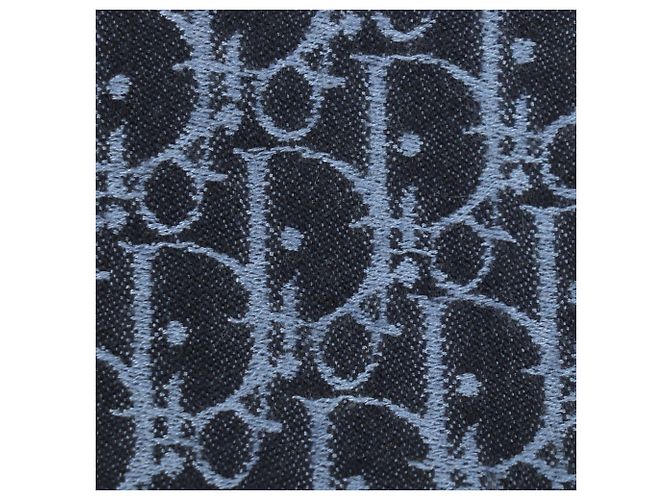 Christian Dior Stola in cashmere Dior Homme in blu - vista 5
