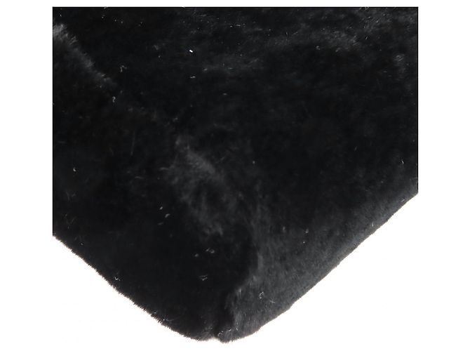 Pochette in pelle Vintage Coco Mark di CHANEL Nero - vista 7