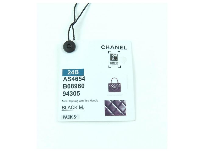 Bolso de hombro de piel de cordero Trendy CC de CHANEL Negro - vista 16