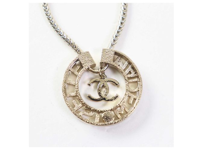 Collana Pendente Mademoiselle Rhinestone Coco Mark Y22X di Chanel D'oro - vista 5