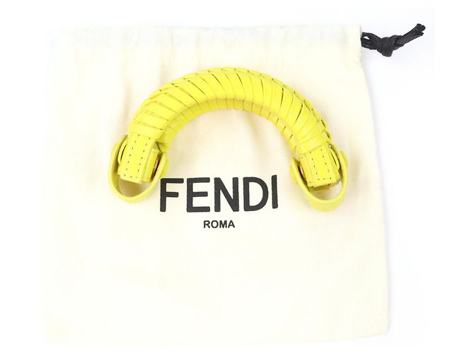 Fendi Peekaboo Funda de Mango de Cuero - vista 2