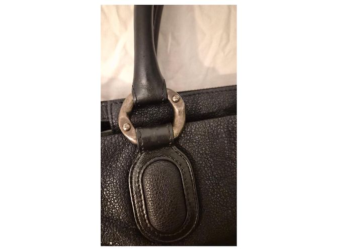 Borsa tote in pelle nera Chanel Nero - vista 10