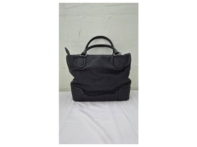 Borsa tote in pelle nera Chanel Nero - vista 2