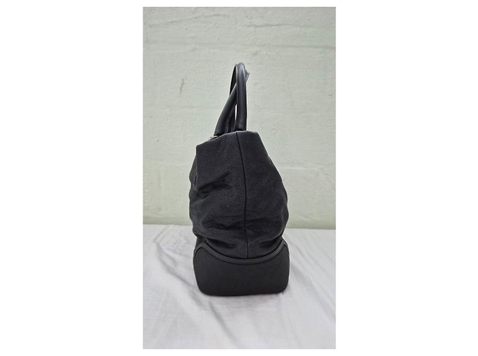 Borsa tote in pelle nera Chanel Nero - vista 3