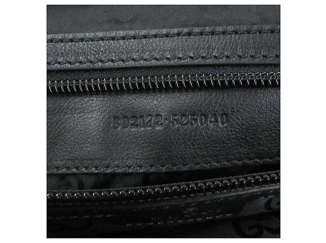 Borsa tote in nylon Sherry Line di Gucci Nero - vista 11