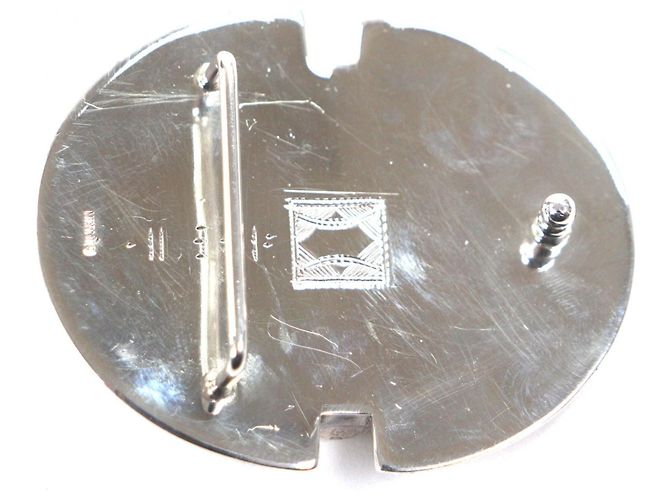 Hermès Hermes 925 Silver Touareg Belt Buckle Silvery - view 2