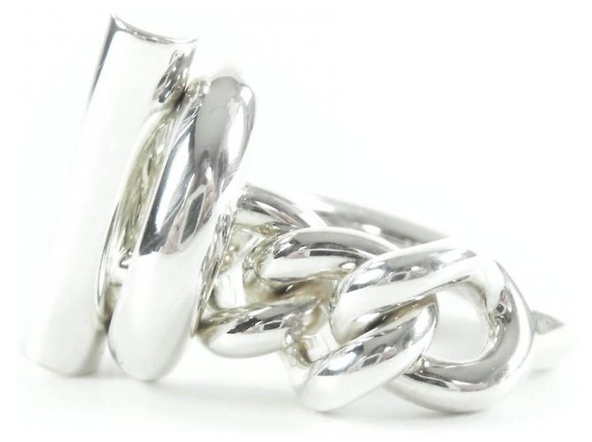Ring Hermès Anillo Croisette HERMES Plata - vista 3