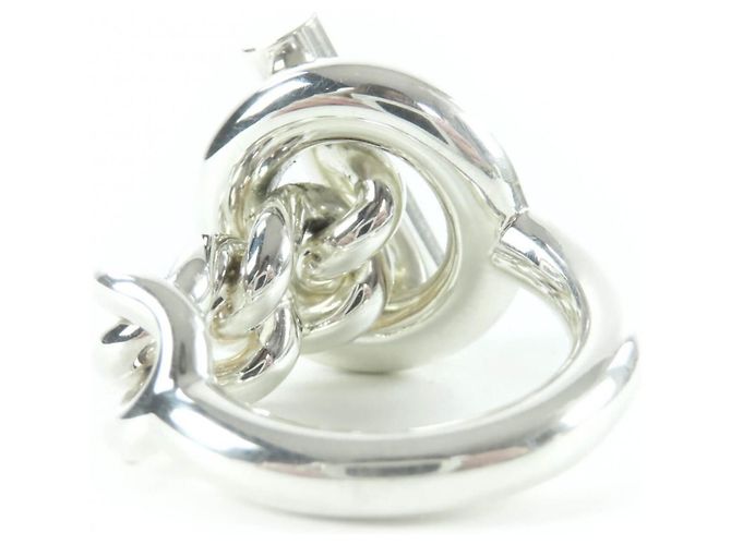 Ring Hermès Anillo Croisette HERMES Plata - vista 4
