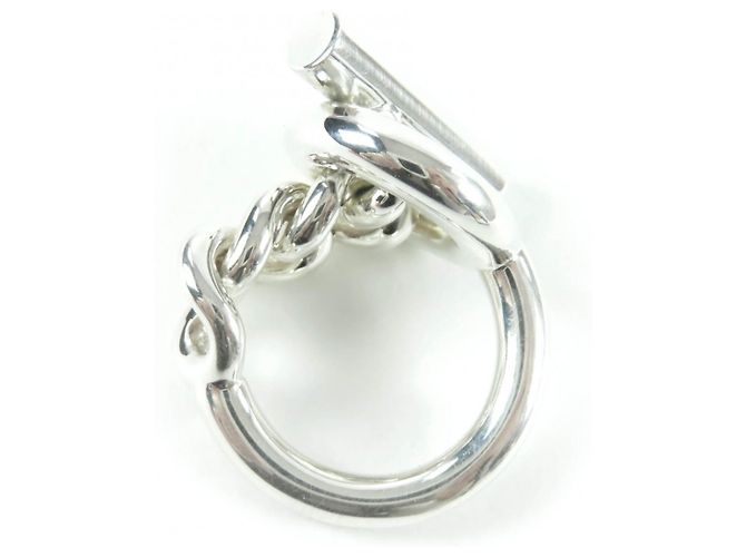 Ring Hermès Anillo Croisette HERMES Plata - vista 6