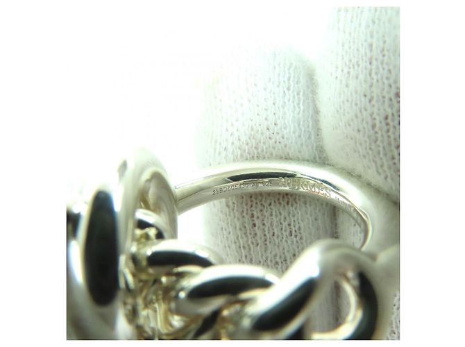 Ring Hermès Anillo Croisette HERMES Plata - vista 7