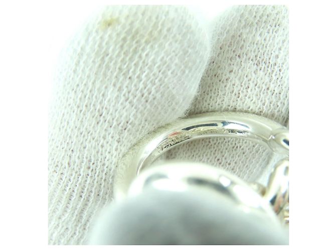 Ring Hermès Anillo Croisette HERMES Plata - vista 8