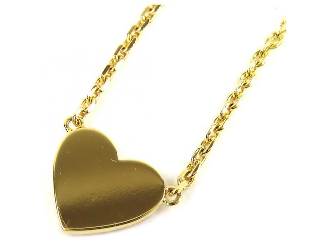 Collana a forma di cuore con strass Clair D Lune di Christian Dior D'oro - vista 5