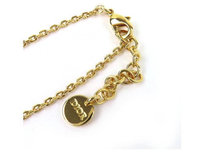 Collana a forma di cuore con strass Clair D Lune di Christian Dior D'oro - vista 7
