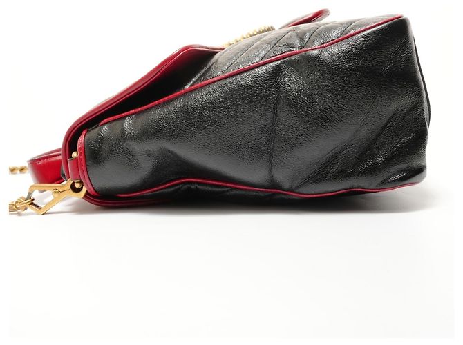 Gucci GG Marmont schwarze Handtasche - Ansicht 3