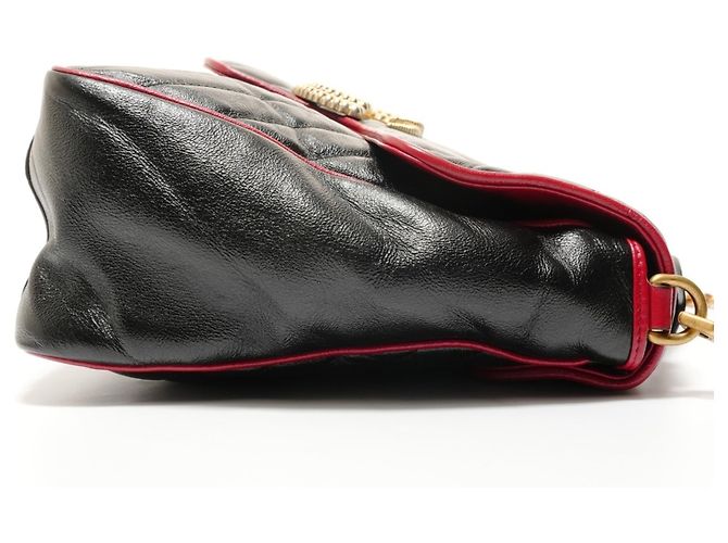 Gucci GG Marmont schwarze Handtasche - Ansicht 4