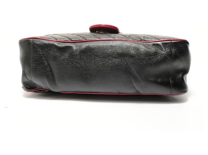 Gucci GG Marmont schwarze Handtasche - Ansicht 7