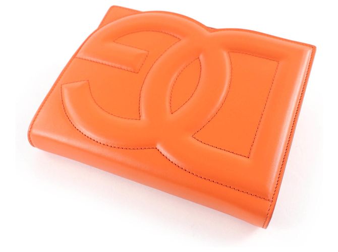 Dolce & Gabbana Borsa a Spalla/Clutch in Pelle DOLCE&GABBANA DG Logo 2 in 1 Arancione - vista 6