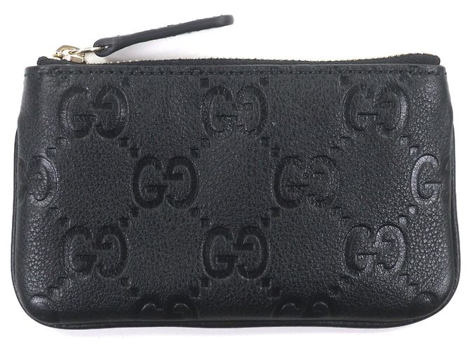 Monedero de cuero negro Gucci - vista 3