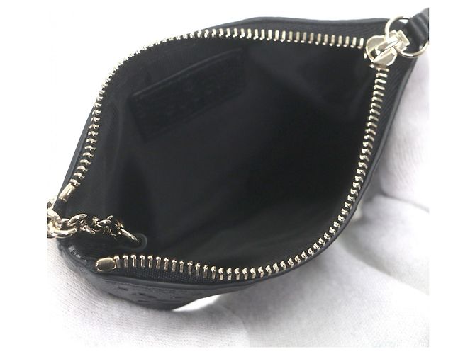 Monedero de cuero negro Gucci - vista 5