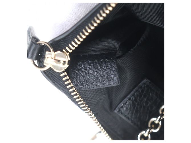 Monedero de cuero negro Gucci - vista 9