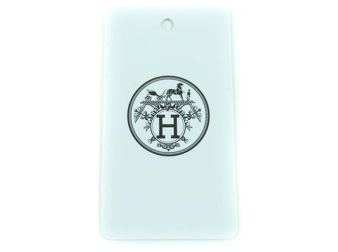 Stola in cashmere Casaque Vague di Hermès Bianco Blu navy - vista 9