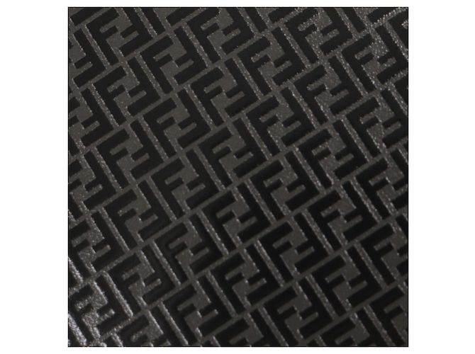 Fendi Leder Micro Zucca Langbörse Schwarz - Ansicht 8