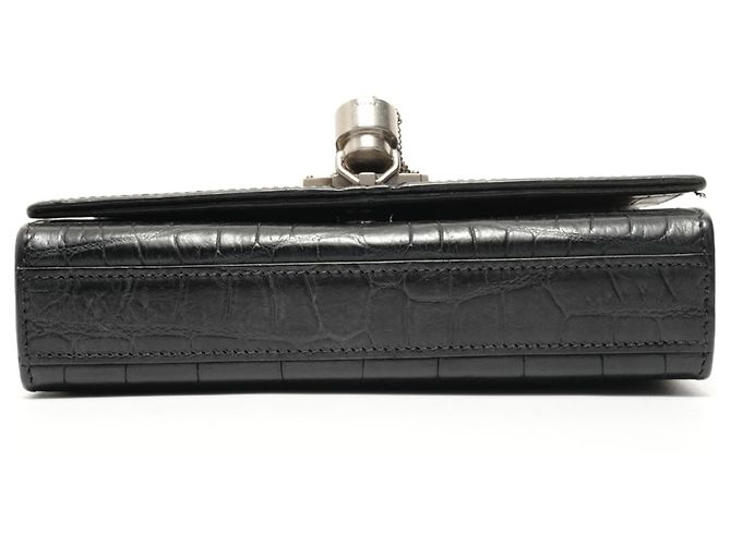 Borsa a Spalla Kate Small Chain di Yves Saint Laurent Nero - vista 7