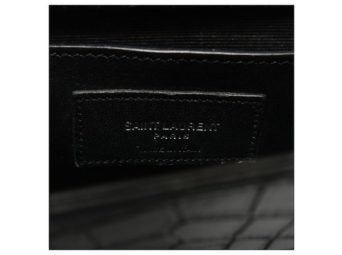 Borsa a Spalla Kate Small Chain di Yves Saint Laurent Nero - vista 9