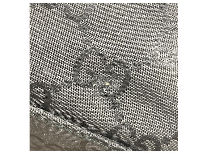 Borsa Boston in tela GG Gucci nera Nero - vista 13