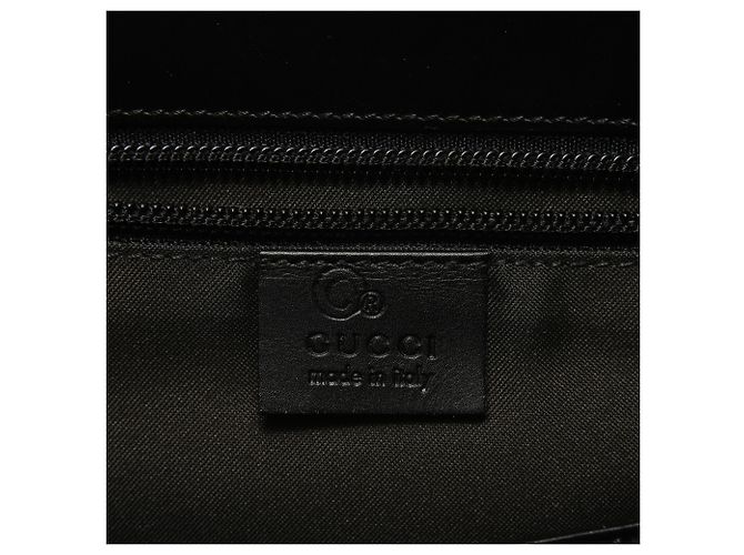 Borsa Boston in tela GG Gucci nera Nero - vista 9