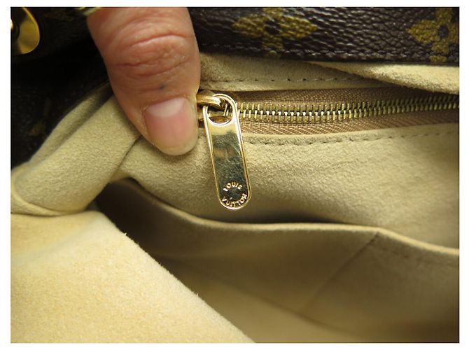 BORSA LOUIS VUITTON ARTSY MM M40249 CANVAS MONOGRAMMA MARRONE - vista 10