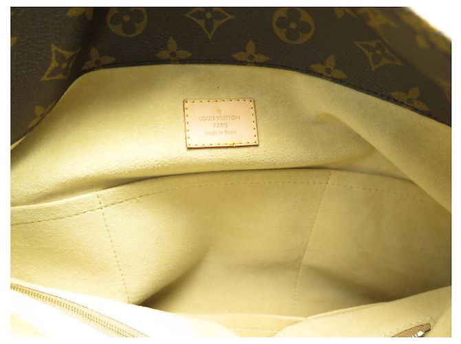 BORSA LOUIS VUITTON ARTSY MM M40249 CANVAS MONOGRAMMA MARRONE - vista 14