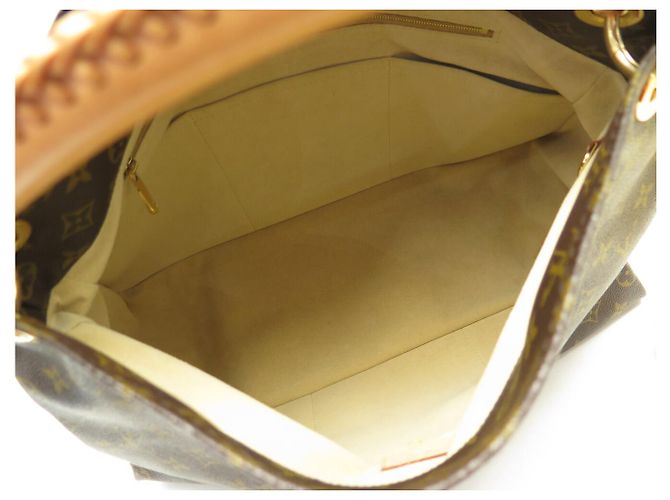 BORSA LOUIS VUITTON ARTSY MM M40249 CANVAS MONOGRAMMA MARRONE - vista 8